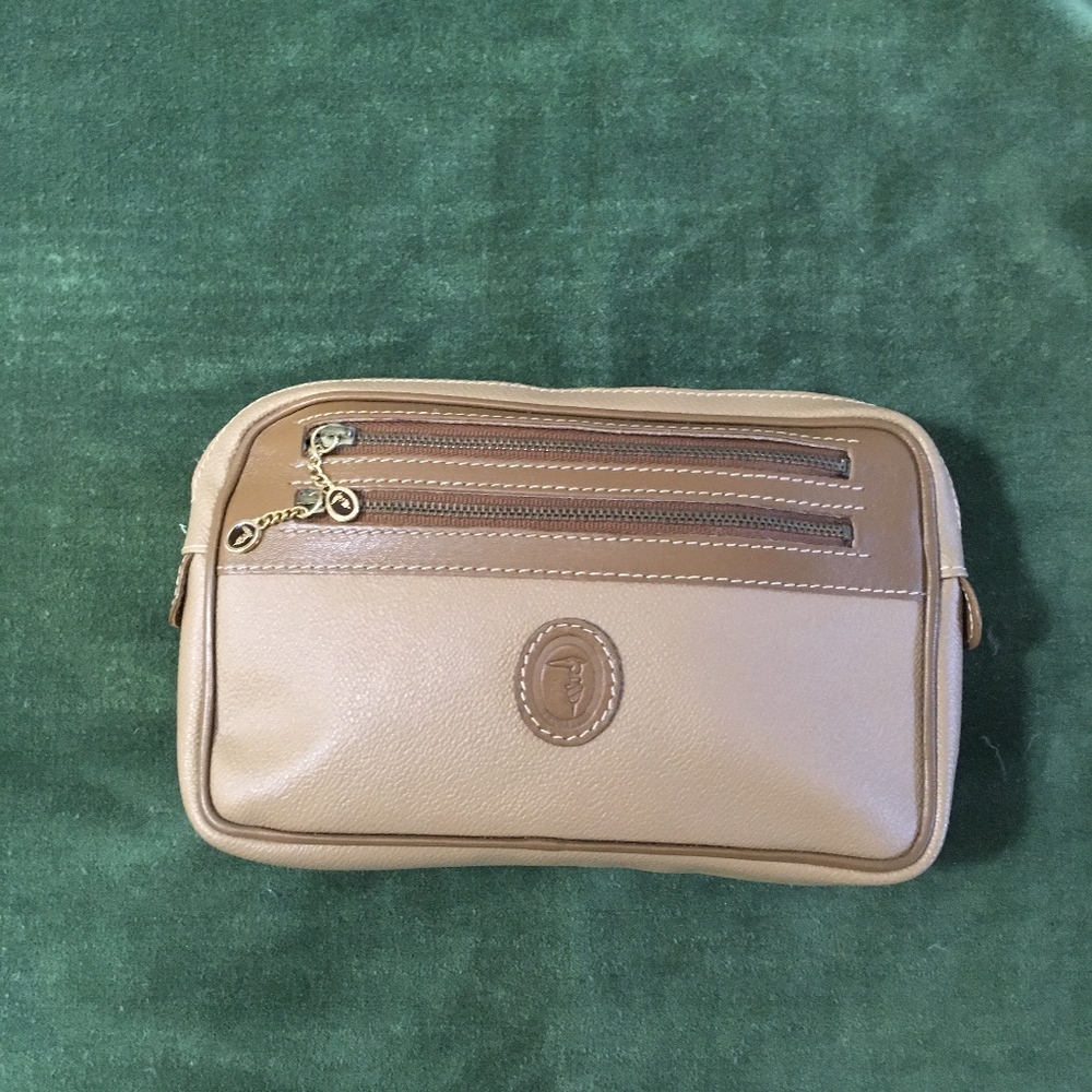 Vintage Trussardi Men Pouch Bag